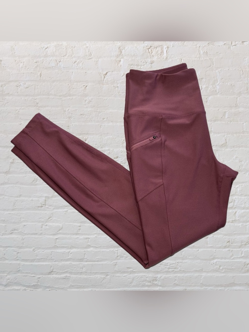 Eddie Bauer Salmon Pink Active Pants w Side Zip Pockets in Women’s Size Medium